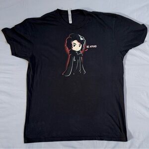 Men’s Star Wars Tee Turtle Kylo Ren Black Graphic T-shirt Size Large